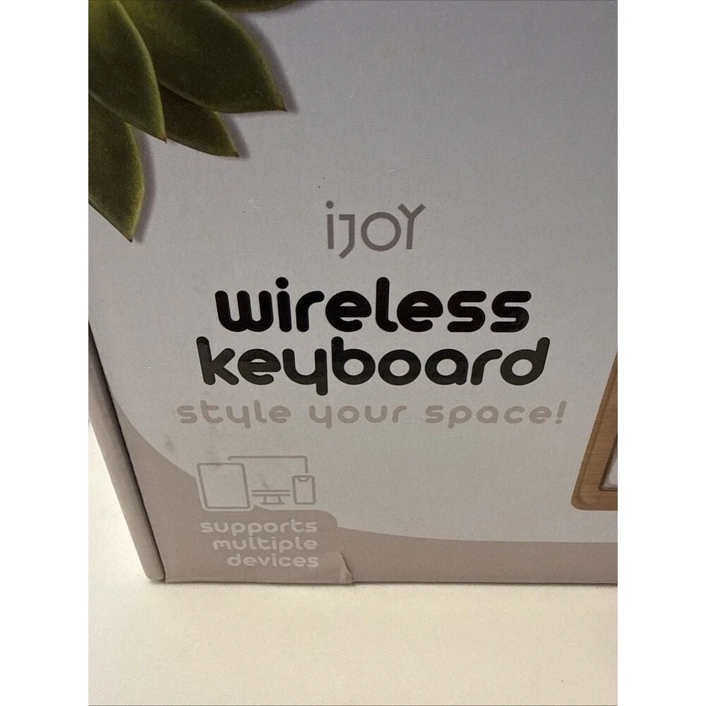 iJoy Wireless Wooden Keyboard 198926005886